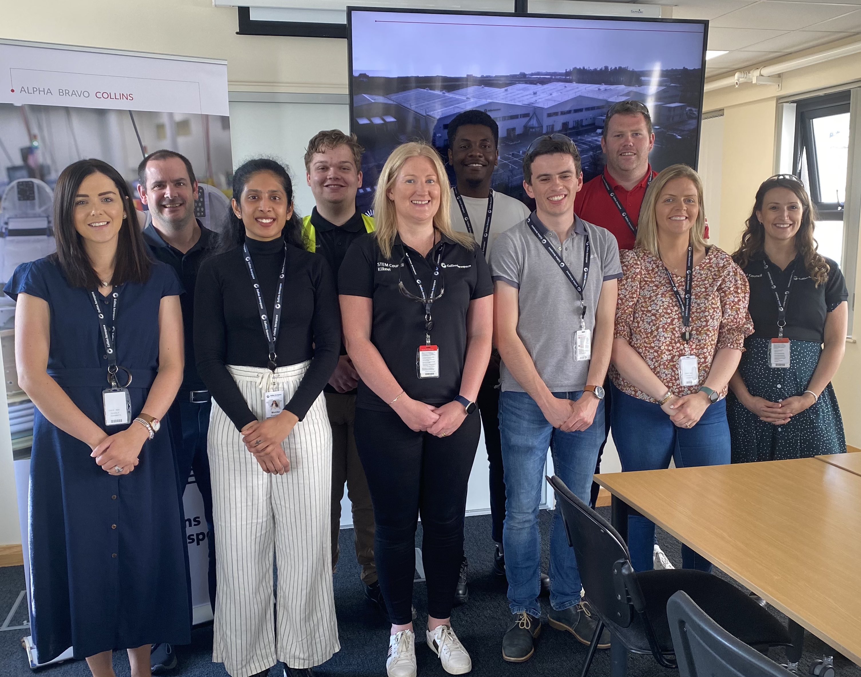 Collins Aerospace hosts local students at Kilkeel facility ADS Advance